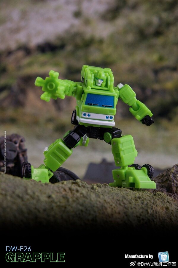 Image Of Dr Wu The Microscope, Green Crane Stock  Micro Figures  (9 of 12)